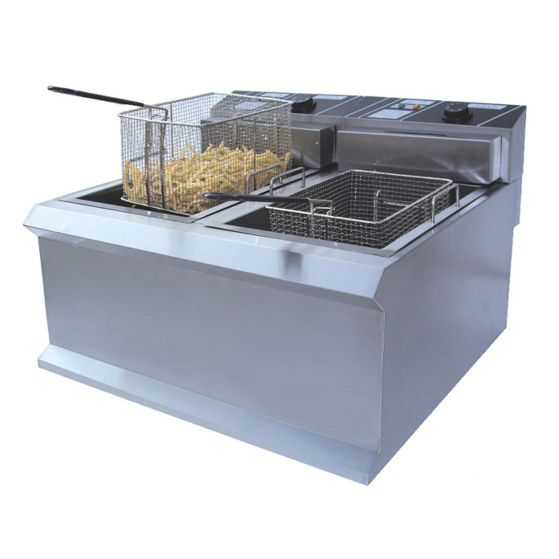 富祺DF-904台式雙缸雙篩電炸爐