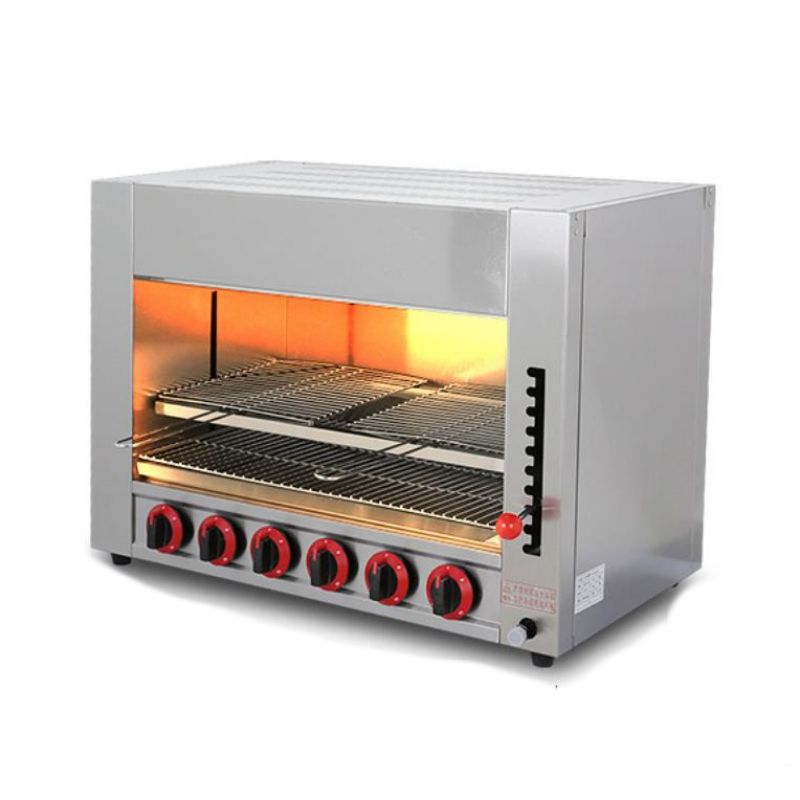 GT-16紅外線燃氣麵火爐（六頭）