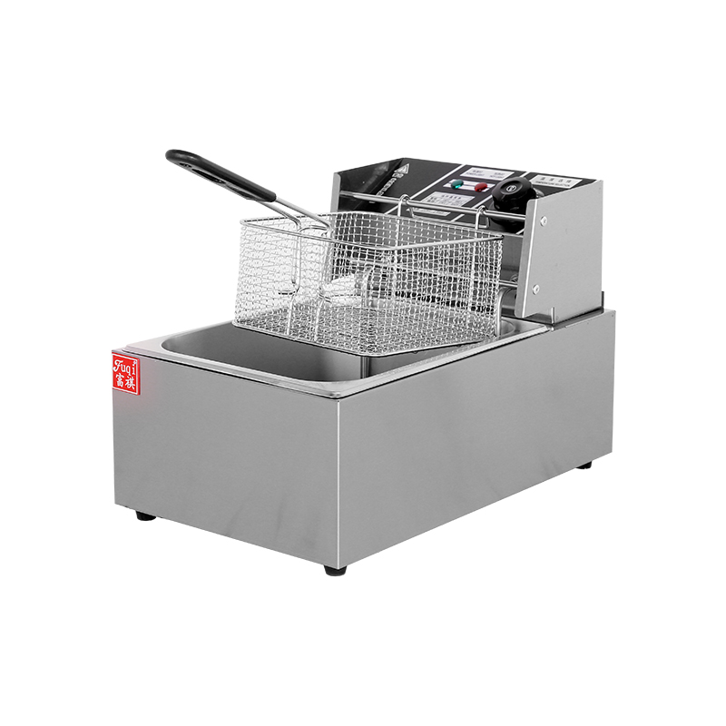 富祺DF-81台式單缸單篩電炸爐